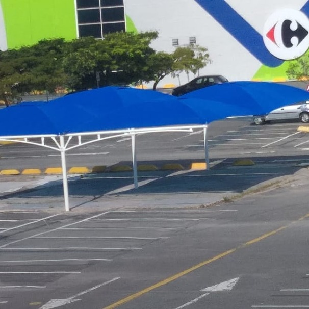 Cobertura Estacionamento Hipermercado Carrefour
