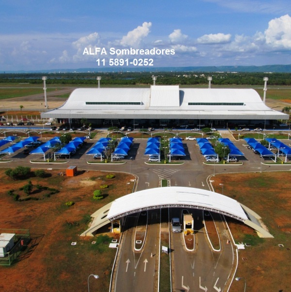 Cobertura Estacionamento Aeroporto Brigadeiro Lysias Rodrigues