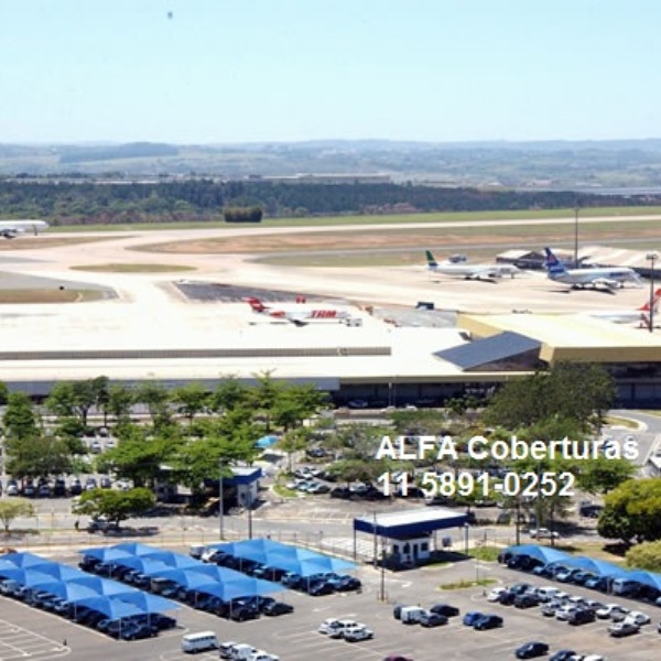 Coberturas Estacionamento Aeroporto Internacional de Florianópolis – Hercílio Luz