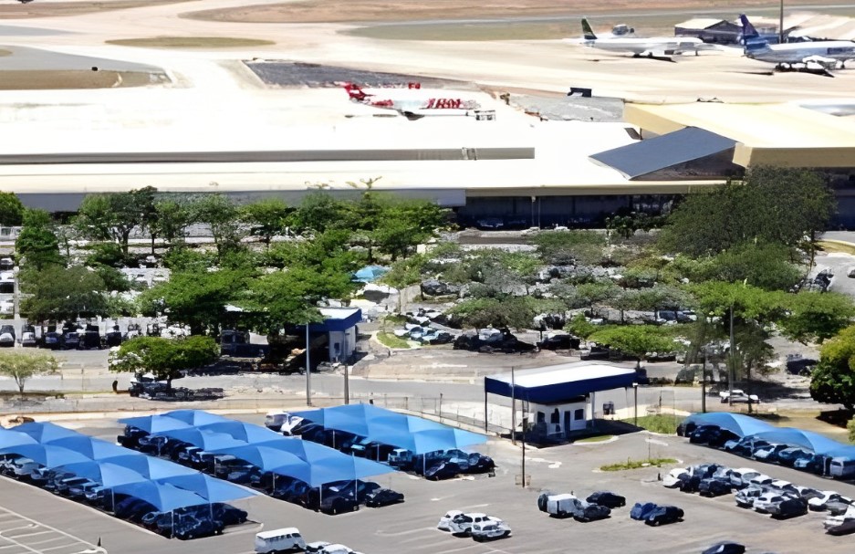 Cobertura Estacionamento Aeroporto de Palmas Tocantins